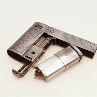 IMCO STREAMLINE W EROTIC LADY cigarette lighter PETROL vintage 1960 ' s AUSTRIA 3