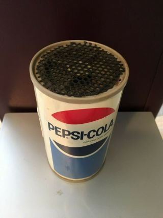 VINTAGE PEPSI - COLA CAN AM RADIO –WORKS WELL - OLD – HONG KONG – GENERAL ELECTRIC 2