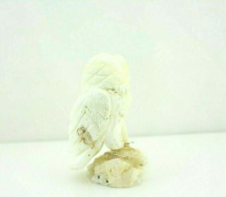 Owl Natural Stone Hand Carved 4 
