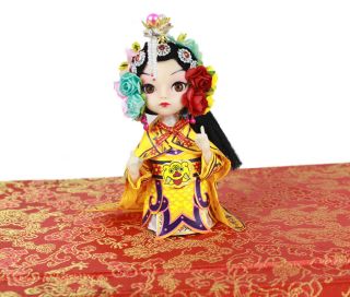 Imperial Palace Tourist Souvenir Farewell To My Concubine Yuji Peking Opera Doll