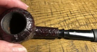 Vintage Kaywoodie Saxon Smoking Pipe,  5 - 1/4 " L.  Carved.  Italy.