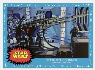 Topps Star Wars Living Set Card 8 Death Star Gunner Week 4