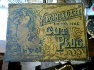 Virginia Dare Extra Fine Cut Plug Tobacco Tin - 4 Oz