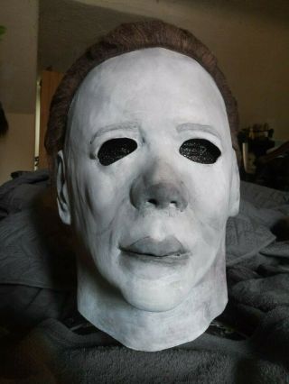 Michael Myers Mask Repainted H2 Trick Or Treat Studios Halloween Mask