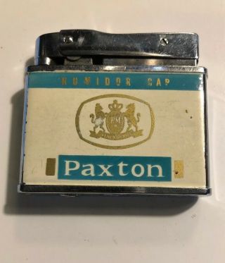 Vintage Mid Century Paxton Pm Supreme Cigarette Lighter Japan