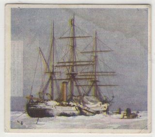 The " Discovery " Commander Scott South Pole C80 Y/o Trade Ad Card