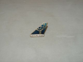 Atlas Air Freight Airline Lapel Tack Pin Airplane Flying Tigers Pilot