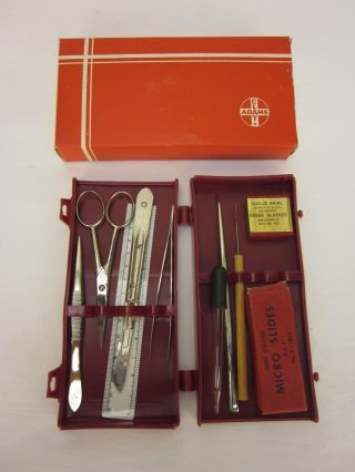 Vintage Clay Adams Dissecting Laboratory Instruments
