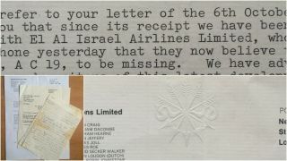 N M Rothschild & Sons And El Al Israel Airlines Letter Document London 1971