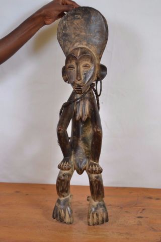 African Tribal Art,  Mbole Statue From Southwestern Congo (zaire).