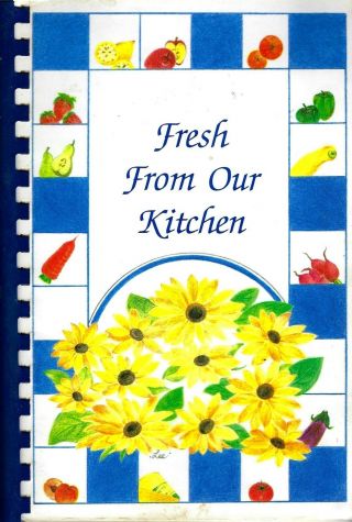Woodruff Sc 1997 Vintage First Baptist Church Cook Book Fresh From Our Kitchen