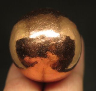 29mm 4OZ Natural Native Copper Gemstone Crystal Sphere Ball 3