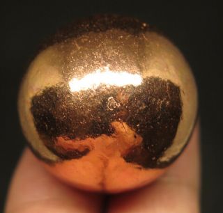 29mm 4OZ Natural Native Copper Gemstone Crystal Sphere Ball 4