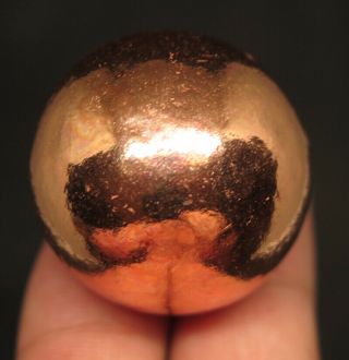29mm 4OZ Natural Native Copper Gemstone Crystal Sphere Ball 5
