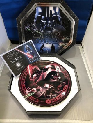 Star Wars Darth Vader Limited Edtion Collectors Plate