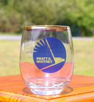 Pratt & Whitney Aerospace Employee Family Open House April 20 1984 Glass Cup