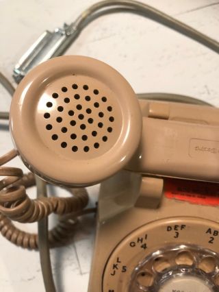 Vintage Western Electric Bell System Beige Multi Line Rotary Office Telephone 4