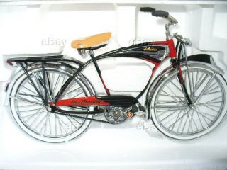 Xonex Schwinn Black Phantom Bicycle Scale Model Mib,  Newspaper Bags Diecast
