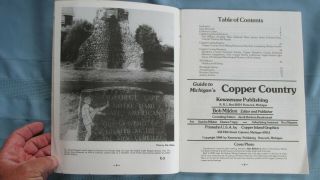 1980 ' s Guide To Michigan ' s Copper Country Book - Keweenaw Copper Mines & Industry 2