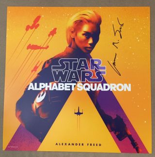Star Wars Celebration Chicago 2019 Alphabet Squadron Poster Print Swcc Jedi Lost
