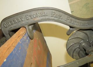 Antique Cast Iron Enterprise,  Phila Crank Cherry Stoner / Pitter No.  18 6