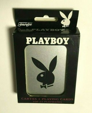 Playboy Bunny Playmates Special Limited Ed Playing Card Poker Deck W/ Tin 2003