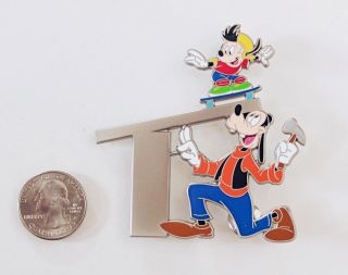 Disney Pin Love is an Adventure GOOFY Max Letter T Limited of 150 Loose 3