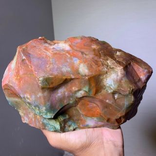 Top Aaa Quality Fancy Imperial Bloodstone Jasper Rough - 8.  5 Lbs - From India