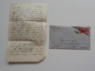Wwii Letter 1945 Chase Nazis Out Poles French Forced To Fight Germany War Ww2