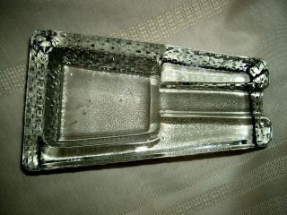 Vintage Crystal Ash Tray For Pipes