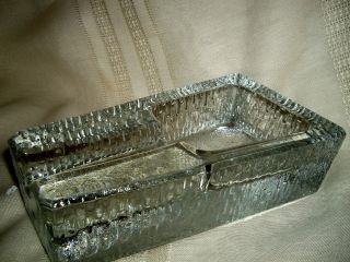 VINTAGE CRYSTAL ASH TRAY FOR PIPES 3