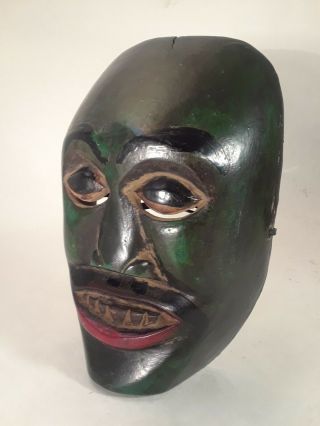 Mid - 20th Century Northwest Tribe " Monkey Mask " Or " Human Mask "