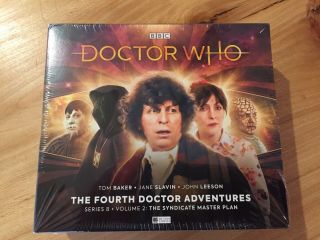Tom Baker Doctor Who Fourth Doctor Adventures Box Set Big Finish 2019 4 Cds
