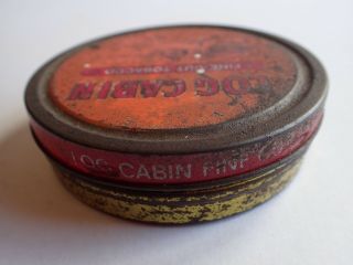 LOG CABIN TOBACCO TIN 50G VINTAGE WITH TRACKING 3