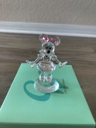 The Crystal World Minnie Mouse Crystal