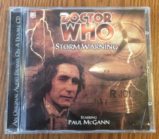 Storm Warning (doctor Who),  2 Cds,  Audio Book,  Big Finish - - Eighth Doctor
