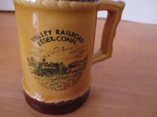 Valley Railroad,  Essex,  Connecticut Small Souvineer Mug