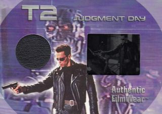 Terminator 2 T2 Arnold Schwarzenegger / The Terminator Fw1 Filmwear Costume Card