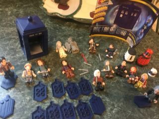 Doctor Who Figures The Tardis Mini Set