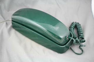 At&t 230 Vintage Retro Touchtone Trimline Green Wall Desk Corded Memory Phone