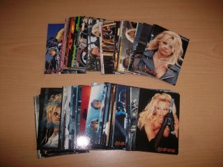 1996 Topps Barbwire Complete 72 Card Set Pamela Anderson