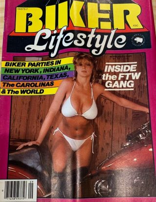 9 Vintage Outlaw Biker,  Supercycle,  Biker Lifestyle Motorcycle Magazines 1981 - 87