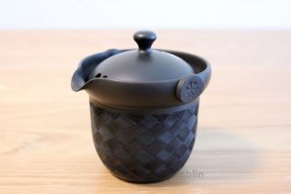Tokoname Yaki Ware Japanese Tea Pot Kofu Cover Ceramic Tea Strainer 170ml