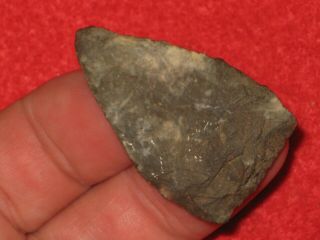 Authentic Native American artifact arrowhead N.  Carolina fluted knife R2 5