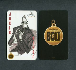Joker: Disney Bolt - 1 Single Jumbo Playing Card