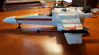 Vintage Kenner Star Wars 1978 Luke Skywalker X - Wing Fighter Plastic Toy.
