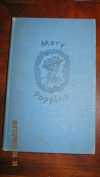 Classic 1934 1st Edition " Mary Poppins First Printing By P.  L.  Travers
