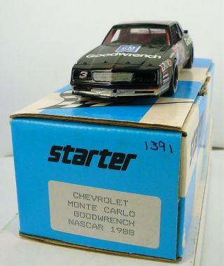Starter 1:43 Resin Hand Made Chevrolet Monte Carlo Goodwrench Nascar 1988 Rp - Mm