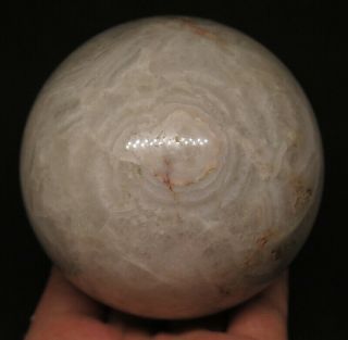 80mm 1LB 8.  7OZ Natural Crazy Lace Agate CRYSTAL Sphere Ball 8
