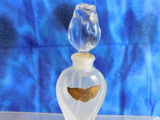 Vintage Guerlain Ode Perfume Bottle Rose Stopper France 4